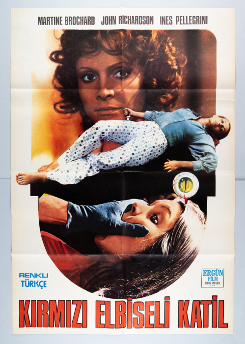 Labyrinth des Schreckens / Gatti rossi in un labirinto di vetro – türkisches Plakat